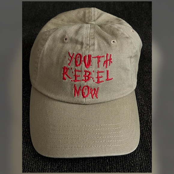 YRN Migos Youth Rebel Now Embroidered Phrase Adjustable Cap - Picture 1 of 5
